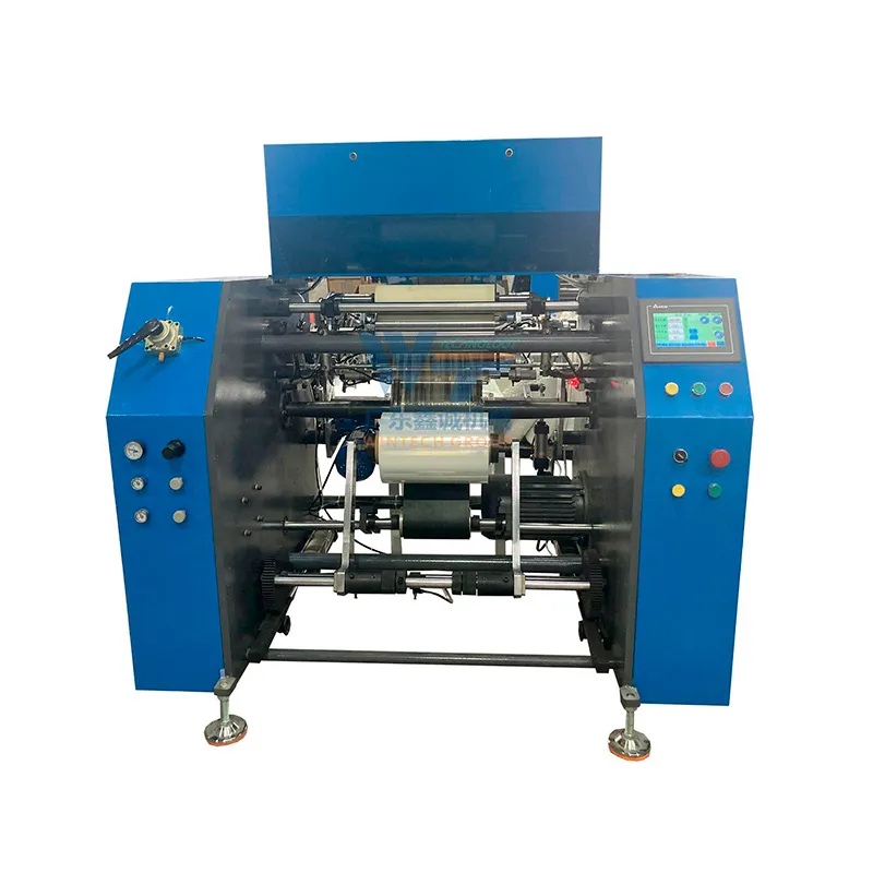 Five Shafts Fully Automatic Stretch/Cling Film Rewinding Machine