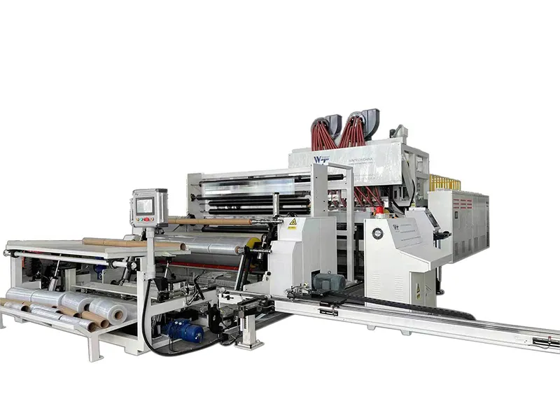 full automatic back rest stretch film production line factories