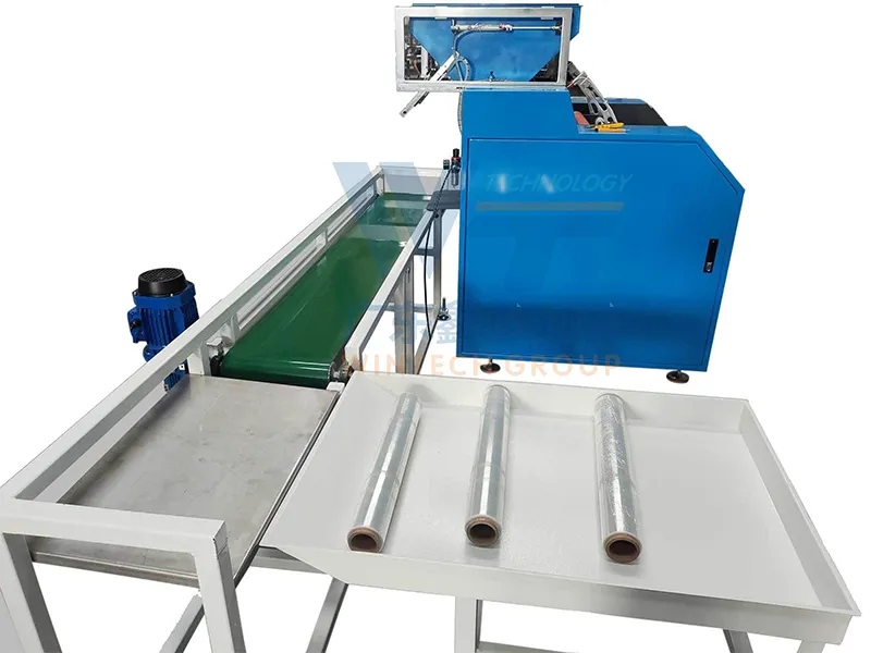 fully automatic stretch cling film rewinding machine supplier