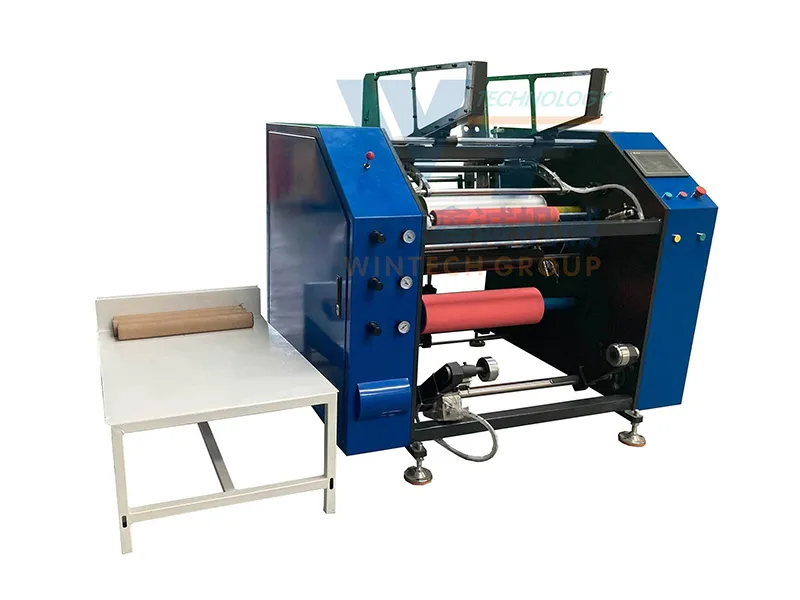 fully automatic stretch cling film rewinding machine wholesale manufacturers