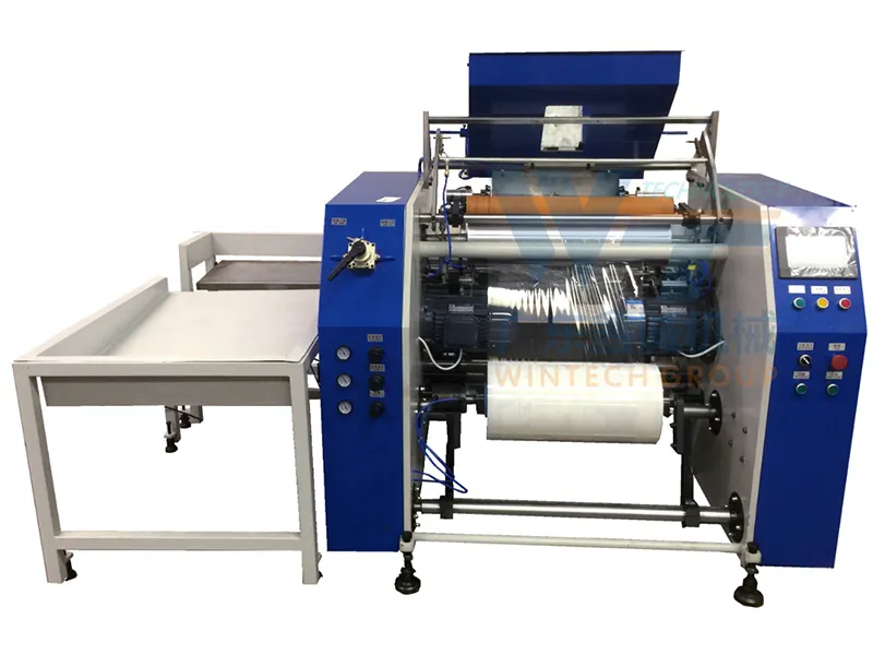 high speed pre stretch cling film rewinding machine manufacturers