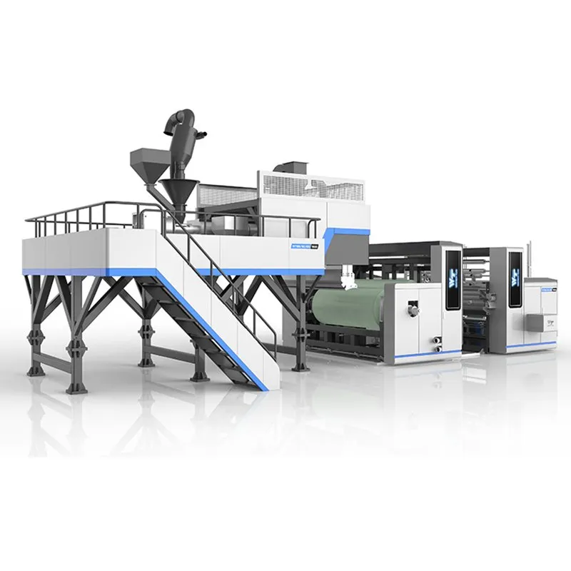 New Three-Shafts Automatic Stretch Film Production Line