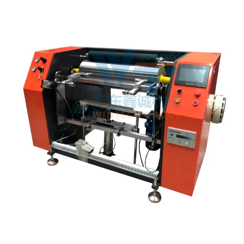 Semi-automatic High Speed Aluminum Foil Rewinding Machine