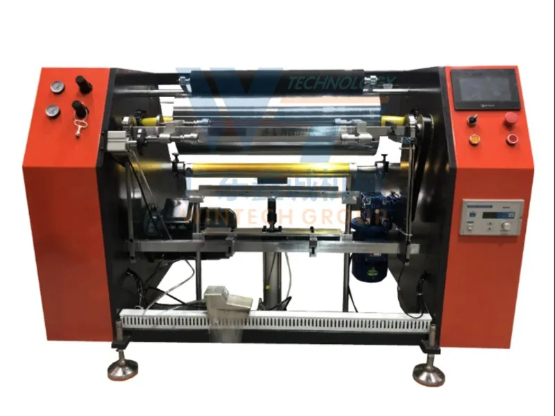 semi automatic high speed aluminum foil rewinding machine suppliers